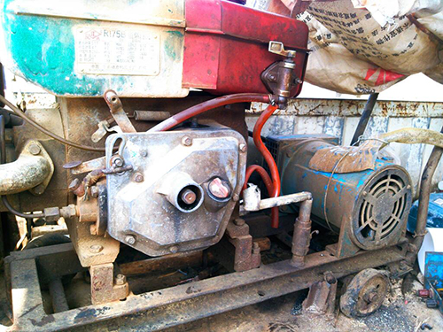 吉县单杠柴油机发电机出租